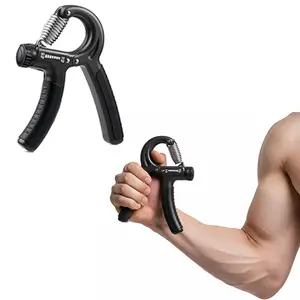 Ergonomic Hand Grip Strengthener 11-132 Lb - Non-Slip Handle Adjustable Trainer, Forearm Wrist Strength Builder for All Levels, Fitness Equipment & Boyfriend Gift