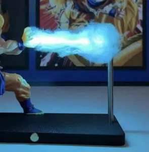 DBZ energy wave magnetic levitation night light, high-end action doll, unique atmosphere decoration display, suitable for families, birthday gifts, fashionable and practical design.