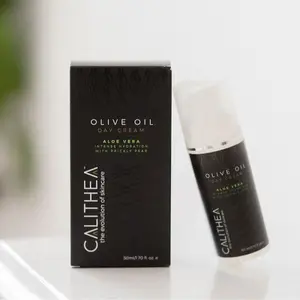 Calithea Skincare Olive Oil Day Cream Moisturizer for Hydration and Rejuvenation - Comfort, Skin Repair