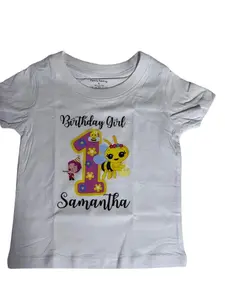 Personalized Bee T-Shirt for Women Birthday Girl Design with Name & Age