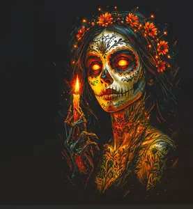 Halftone DTF Transfer for Black Fabric Ready to Press Heat Transfer Direct to Film 300-320°F Settings for Cotton & Polyester Firm Press for Best Image