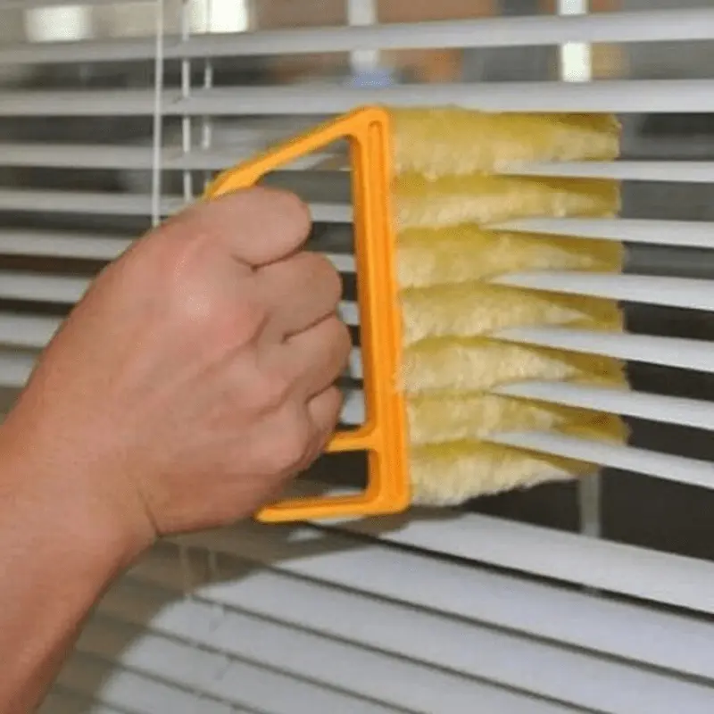 1pc, Microfiber Washable Window Cleaning Brushes - Effective Dirt And Dust Remover, Blind Cleaner, And Duster with Superior Absorbency And Lint-Free Design for Streak