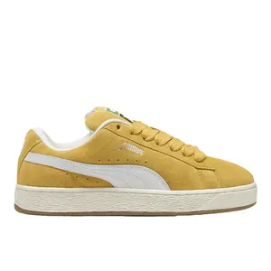 PUMA Mens Suede Xl Lace Up Sneakers Shoes Casual - Yellow