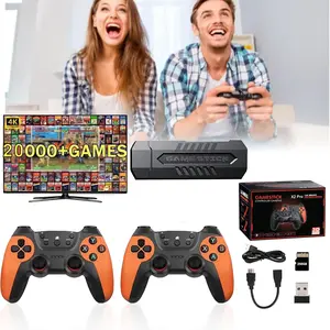 2025 upgraded retro game console, Video gamepad console, Super Console X2 Pro nostalgic game stick, compatible with 9 classic emulators, 1200+ games plug and play, dual 2.4G wireless controller handheld game stick