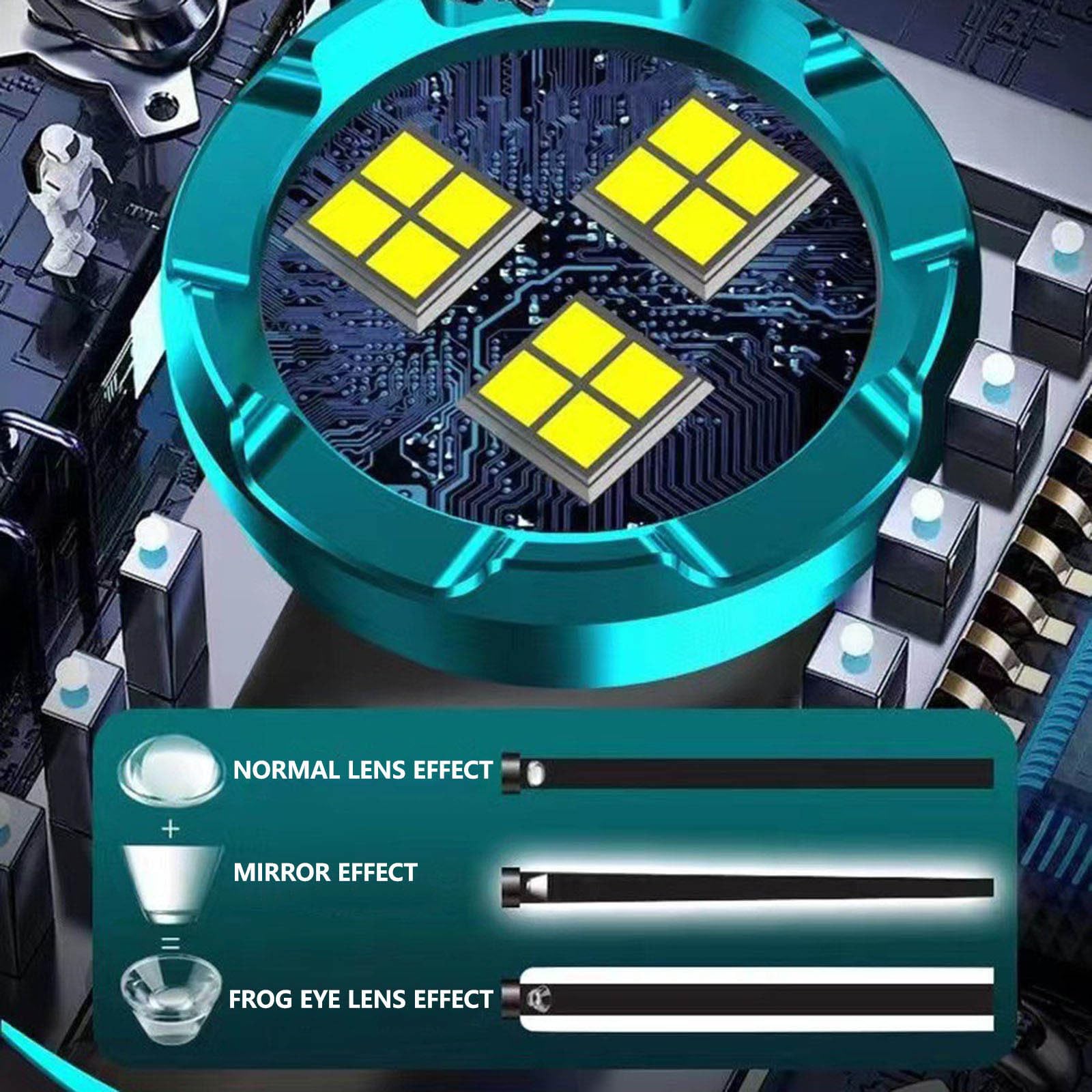 Mini Rechargeable Flashlight with Magnetic Base, Super Bright Compact EDC Flashlight 5 Modes, Portable Small Pocket Light for Camping Emergency (1 Pack, Black)