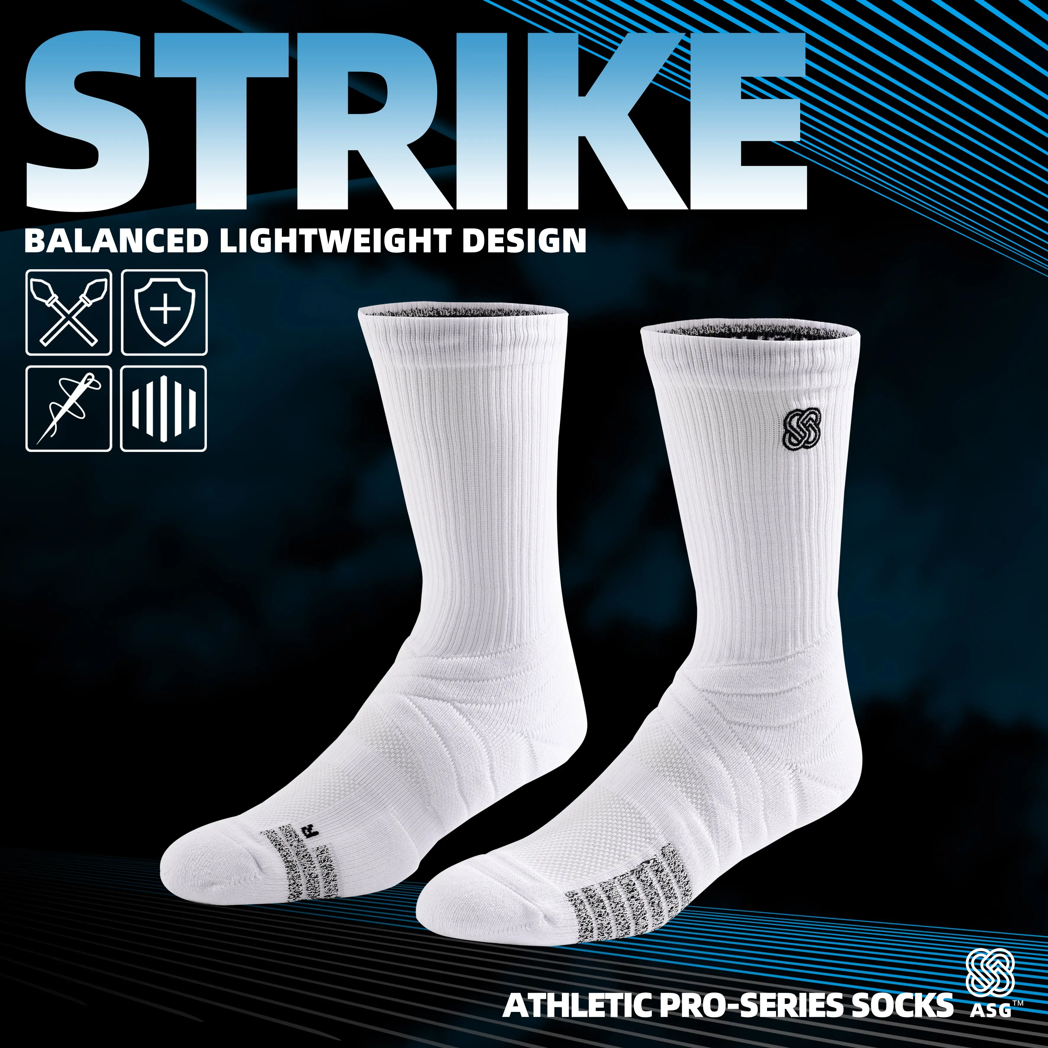 ASG Strike basketball socks