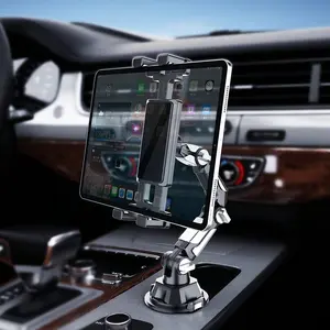 Cup Phone Holder for Car & Truck, Car Cellphone Mount, Rotating Car Mount, Cup Holder Tablet Mount - 360° Adjustable and Rotatable Hands-Free Stand, Universal Compatible with All Smartphones and Small Tablets up to 13 Inches