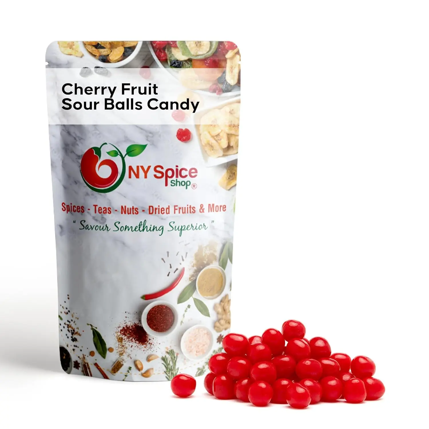 Cherry Fruit Sour Balls