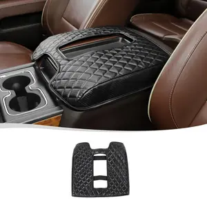 Armrest Pad Cover Center Console Lid Cover for 2014-2017 Chevrolet Silverado GMC-SIERRA/Suburban/Tahoe