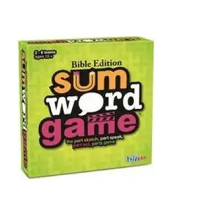 212 MAIN Talicor Sum Word Game - Bible Edition, Sketch/Speak/Act Gameplay, Bible Theme Party Game