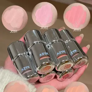 Aztk Liquid Blush, Long-Lasting Natural Glow Makeup, Easy Application, Perfect for Daily Use, Available in Multiple Shades
