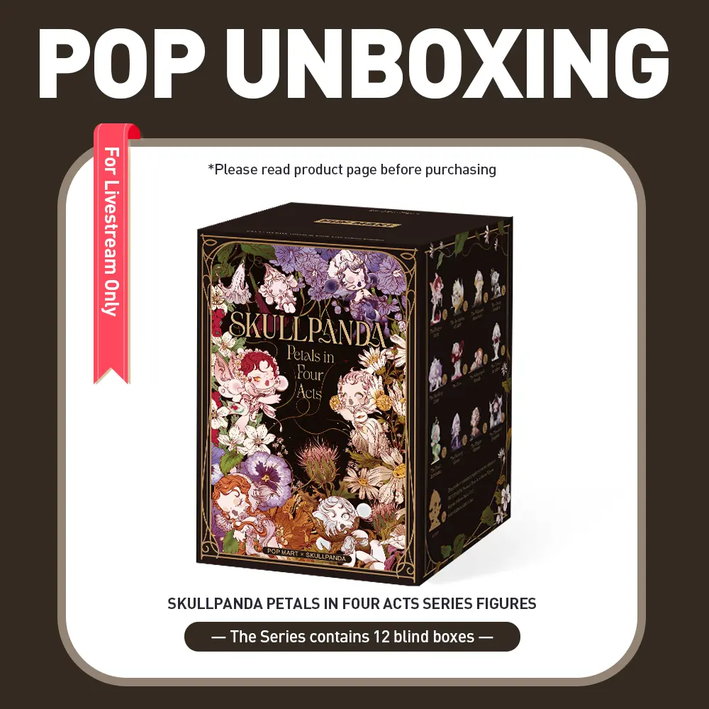 Unboxing-SKULLPANDA Petals in Four Acts Series Figures Blind Box-3.0