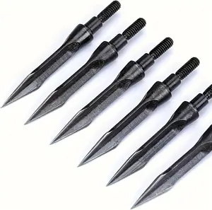 6-piece retro armor piercing arrow, 125 grain ,traditional archery tip.