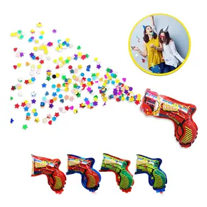 25PC Colorful Handheld Confetti Poppers Easy to Use Confetti Fireworks for Party