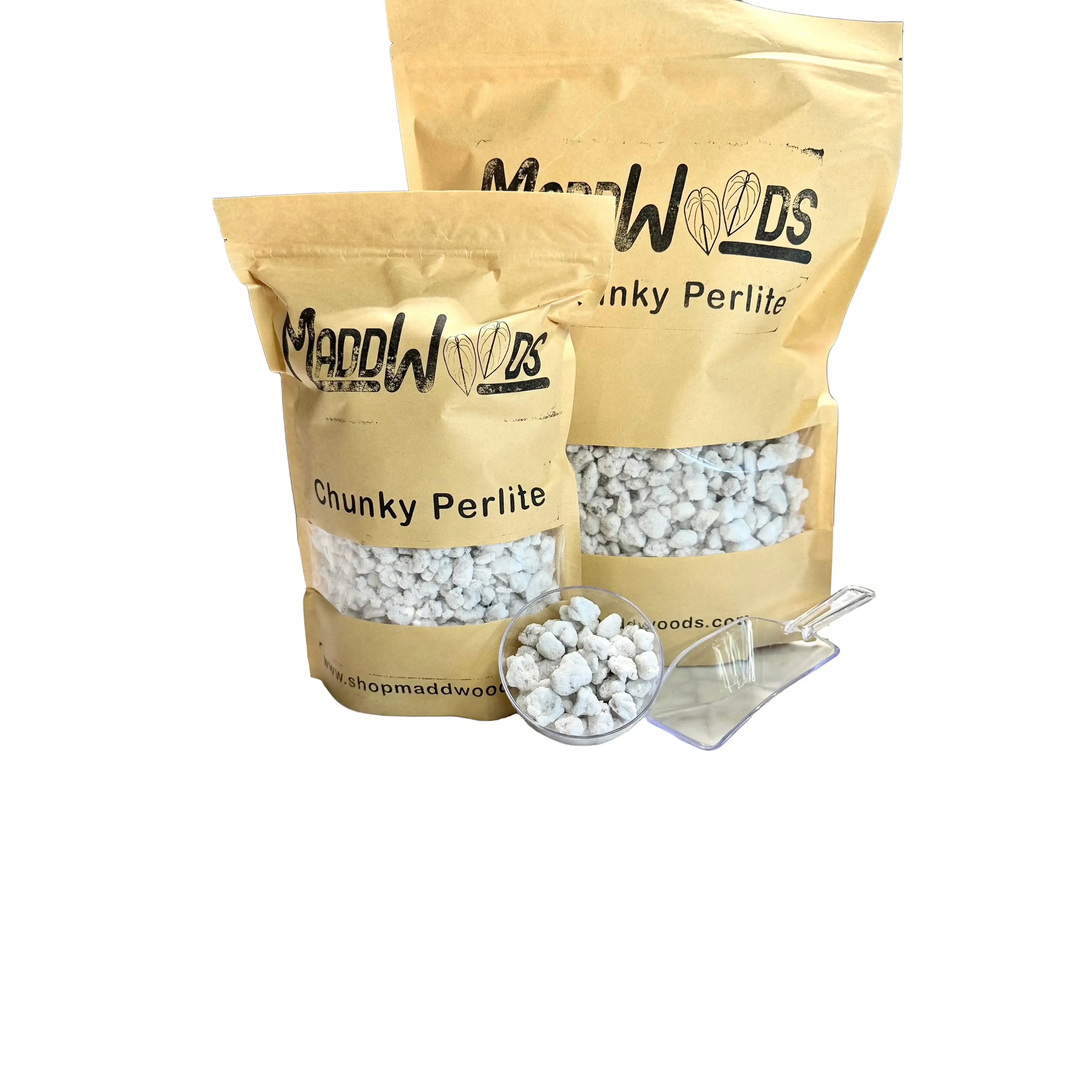 Chunky Horticultural Perlite - Root Boost Garden Soil Amendment, Coarse Planting Soil Additive for Root Growth Boost, Available in 2 Sizes (1 Gal/1.6L)