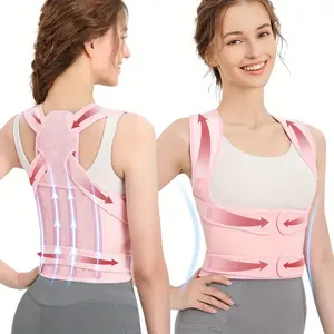 Adjustable Posture Corrector Back Brace for Women - Posture Straightener, Correction Posture, Breathable Support, Improves Posture for Work & Daily Life, Posture Tool