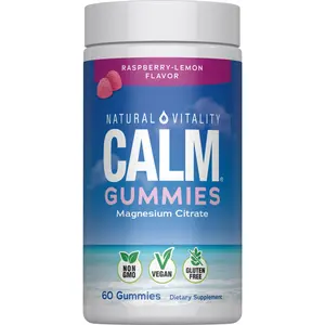 CALM Gummies Raspberry-Lemon Flavor, 60 Tasty Gummies