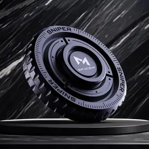 Populer Sniping Coin Stress Relief Toy, DIY Customizable Touch Experience, Fidget Spinner, Stress Relief Fidgeting, Handmade Craft, Stress Relief Gadgets, Relieve Anxiety & Stress