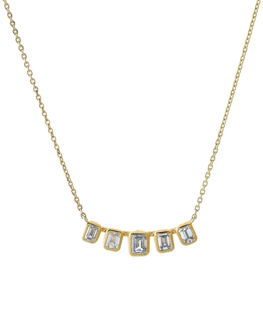 By Adina Eden 14K 0.80 ct. tw. Lab-Grown Diamond Necklace