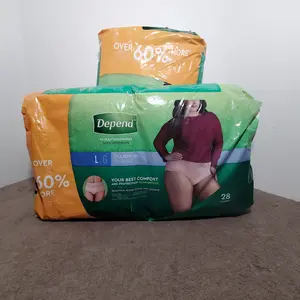 Depend Fit-Flex Incontinence Underwear For Women, Maximum Absorbency, L - 56 ct