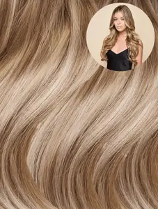 Beige Blonde Highlights (P10/613) 20" Keratin Tip