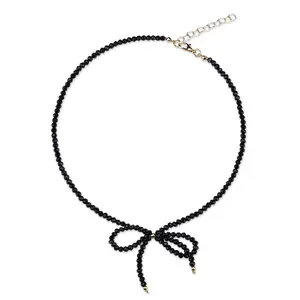 Black Bow Choker Necklace - Fashion Accessory necklace girlfriend gift