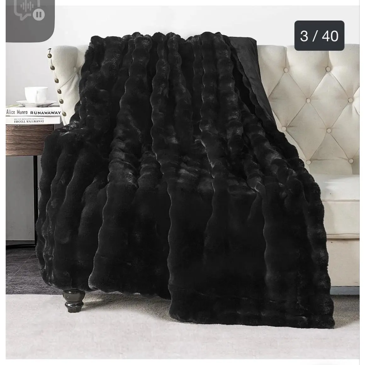 Luxury Throw Threshold Throw 50*60 - Soft and Cozy Blanket for Home Decor