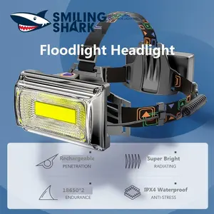 【K653】SmilingShark Rechargeable Head lamp