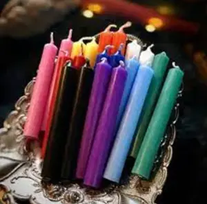 Spell/Chime Candles - Assorted Colors - Decorative Light Freshener for Home Decoration