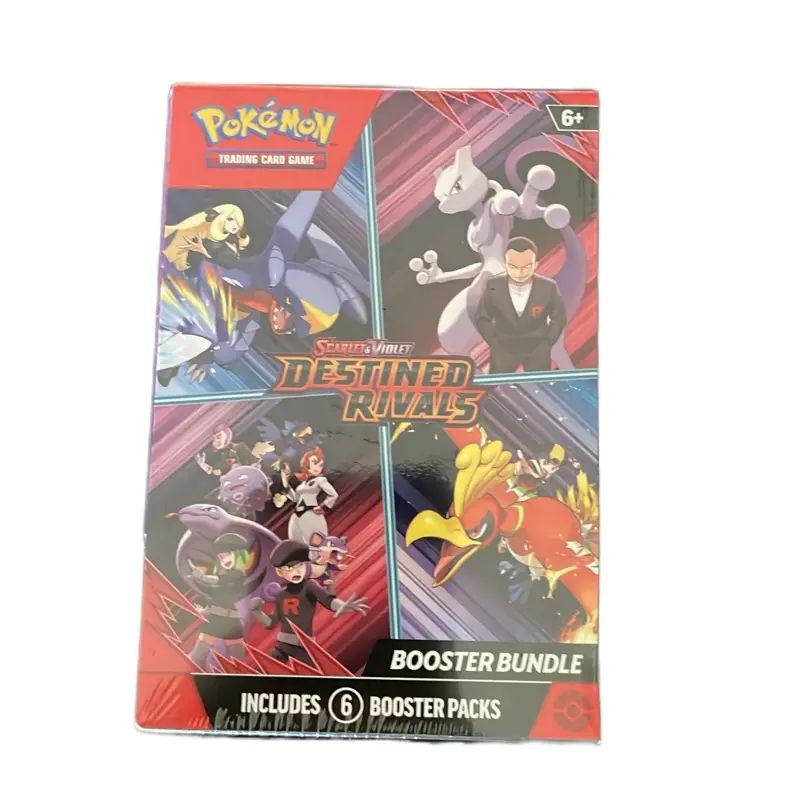 Pokémon Trading Card Game Scarlet & Violet Destined Rivals Booster Bundle Includes 6 Booster Packs for Collectors