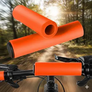 Upgrade Your Ride with Premium Anti-Slip Bike Grips - Ergonomic Comfort Foam Handlebar Covers for Road & Commuter Bicycles. Enhance Safety, Control & Cycling Experience. Easy Install Replacement Grips for Bike Upgrades.