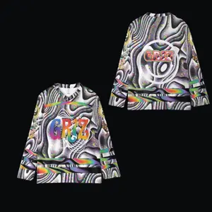 Griz Hockey Jersey, Psychedelic EDM Rave Festival Merch