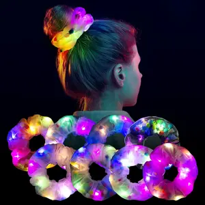 8-piece set of luminous headband lights up hair accessories for women and girls - Christmas Mother's Day gifts, glow in the dark headbands and headbands at carnival parties