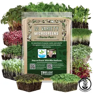 12 Variety Pack Microgreens Sampler - Grow Your Own Healthy Greens