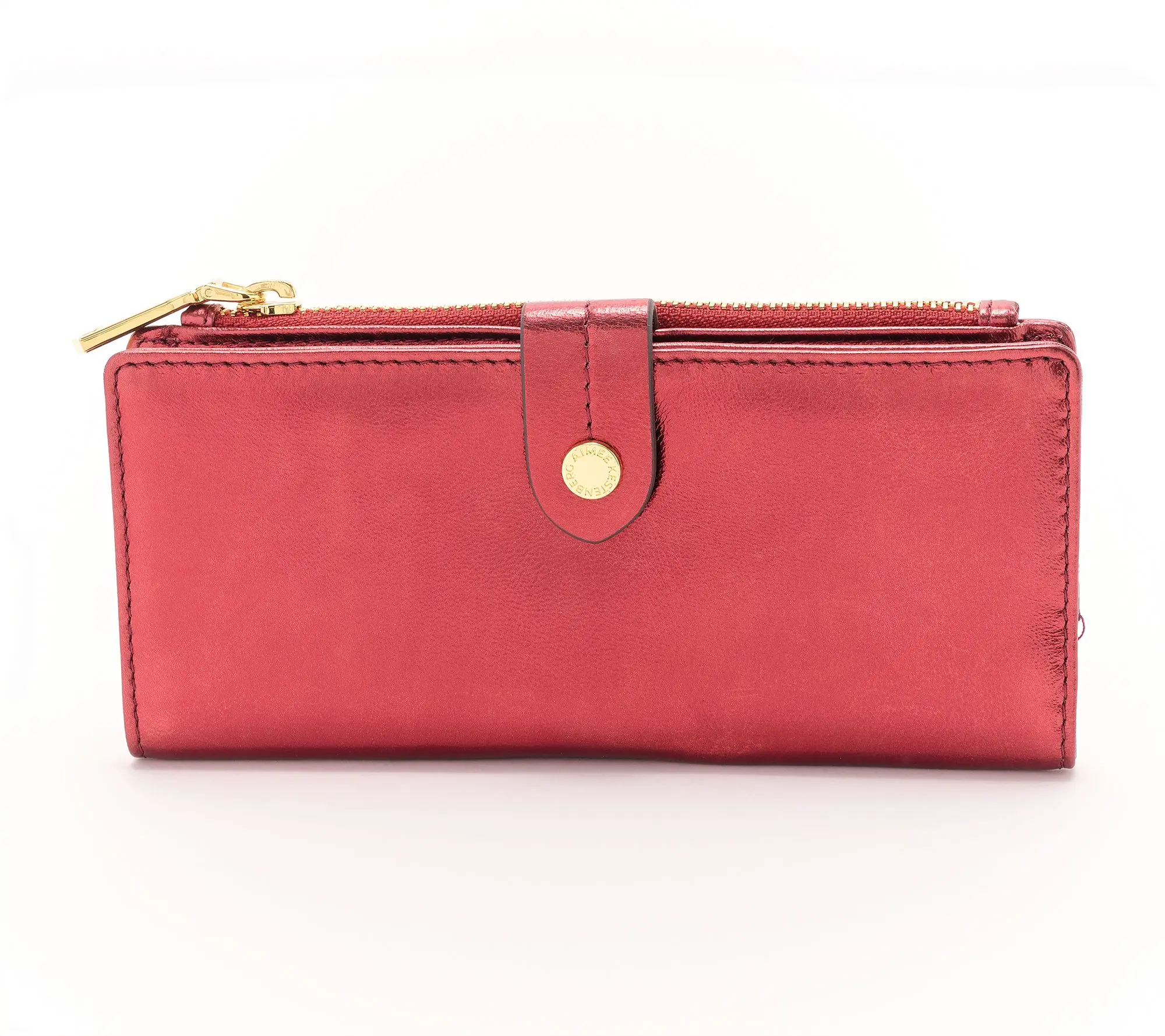 Aimee Kestenberg Power Fold Leather Bifold Wallet