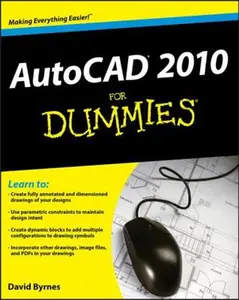 USED-AutoCAD 2010 for Dummies by Byrnes, David (Paperback)