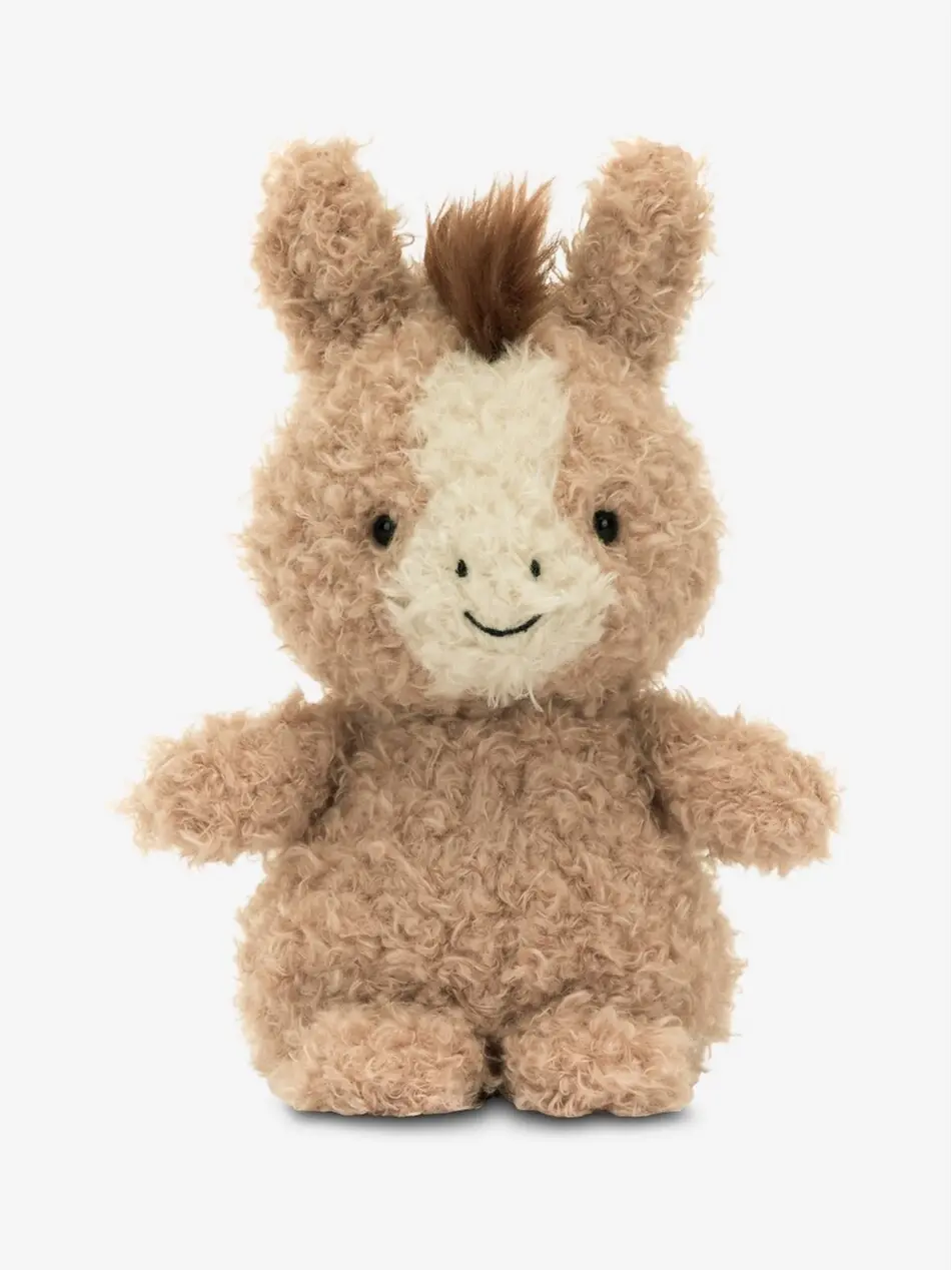 Jellycat Little Bear Plush, Ultra-Soft Stuffed Teddy Bear, Cute Kawaii Plushie, Cuddly Collectible Toy, Cozy Home Decor & Gift for Plush Lovers