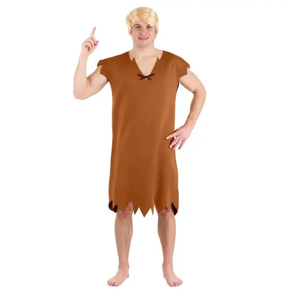 Men's Plus Size Classic Flintstones Barney Costume