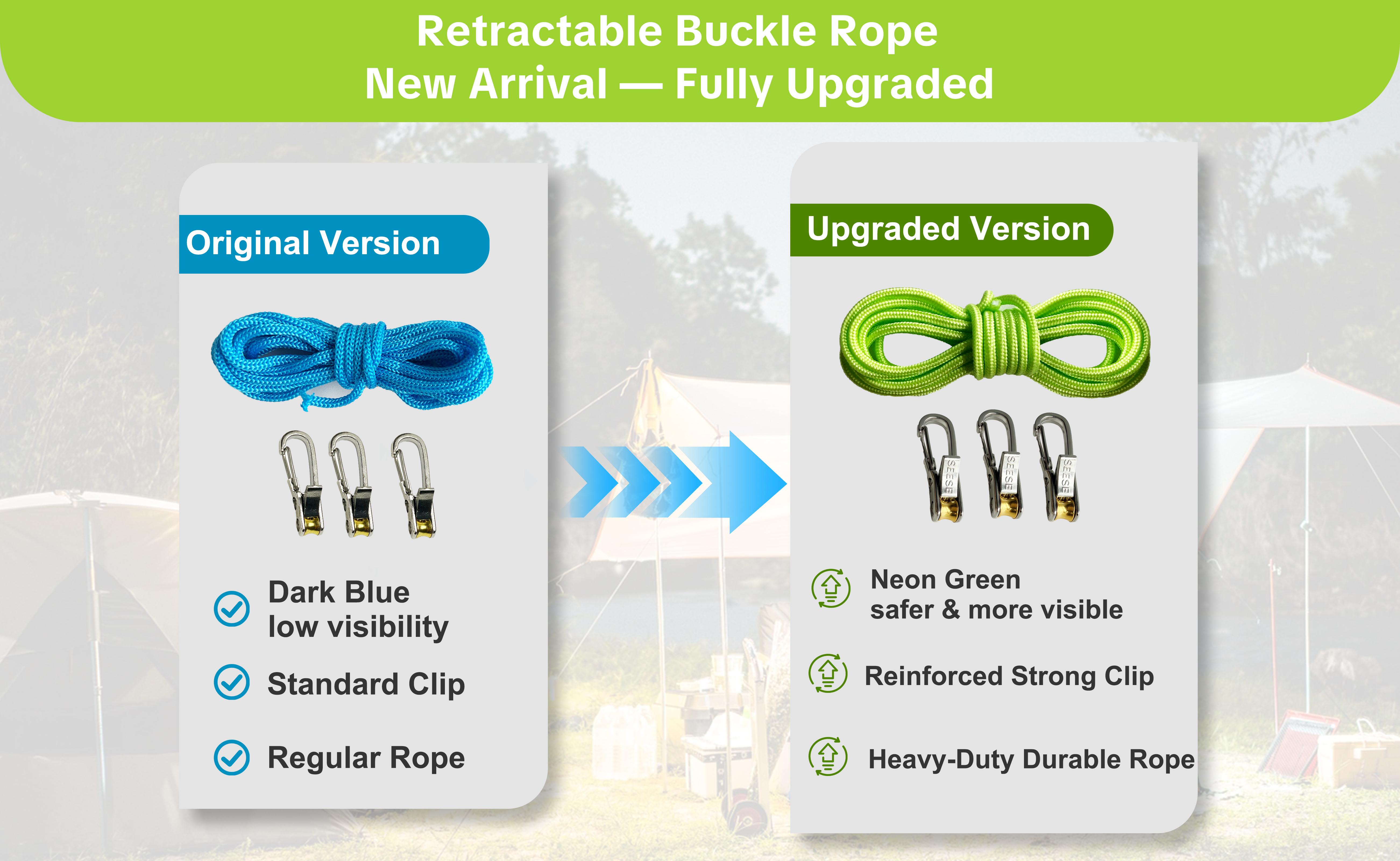 【DealsForYouDays】SEESE Retractable Buckle Rope-Adjustable Ropes 2026 New Rope Roller with Accessory Cord - Easy Secure Tie Down for Outdoor,Camping, Marine Rope,and Boating Guy Lines ,Tools Gadgets,Truck Stuff ,Car Essentials 【DealsForYouDays】SEESE Retractable Buckle Rope-Adjustable Ropes 2026 New Rope Roller with Accessory Cord - Easy Secure Tie Down for Outdoor,Camping, Marine Rope,and Boating Guy Lines ,Tools Gadgets,Truck Stuff ,Car Essentials