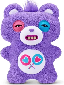 Fuggler Care Bears 9-Inch Plush Toy (Share Bear) by ZURU – Funny Ugly Monster Stuffed Animal with Human-Like Teeth, Collectible Plush for Kids, Tweens, Teens, Adults & Crossover Fans