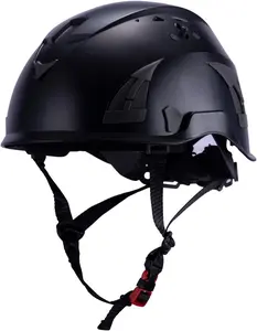 Land Helmets AeroPro Safety Helmet - ANSI/ISEA Z89.1 + EN 12492/EN 397 Type 1 Class C Vented - 2 Visor Options