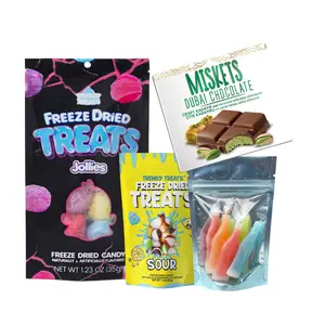 Variety Trending Snack Bundle : Wax Candy, Chamoy Gummies, Dubai Chocolate, & Freeze Dried