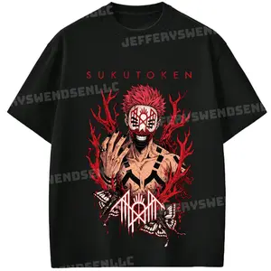 Sukutoken Graphic Tee, Sukuna Jujutsu no Kaisen Shirt, Anime Fan Merch, Unisex Sweatshirt Hoodie