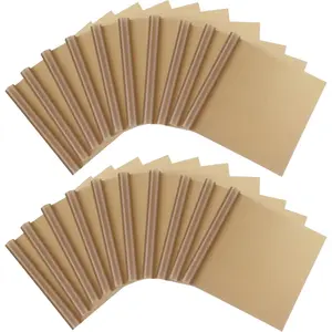 20 Pack Teflon Sheet for Heat Press, Heat Transfer Press Cover Paper Heat Resistant Transfer Protector Mats for Cricut Iron HTV Vinyl, Sublimation, Baking and Craft