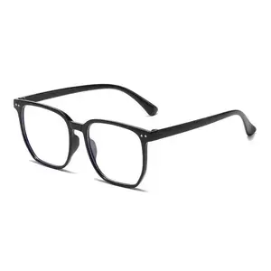 3pcs Unisex Anti Blue Glasses - Stylish Square Eyeglass Frames, Face-Flattering Optical Eyewear for Sports, Cycling Use, Stylish Eyeglass