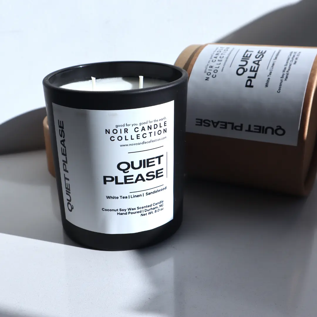 Quiet Please - Luxury Coconut Soy Candle