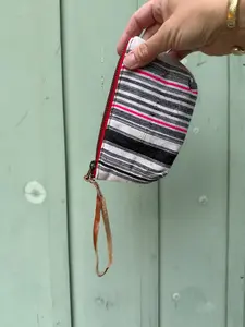 Harlow Moon in Aquinnah with Brown Leather Wristlet