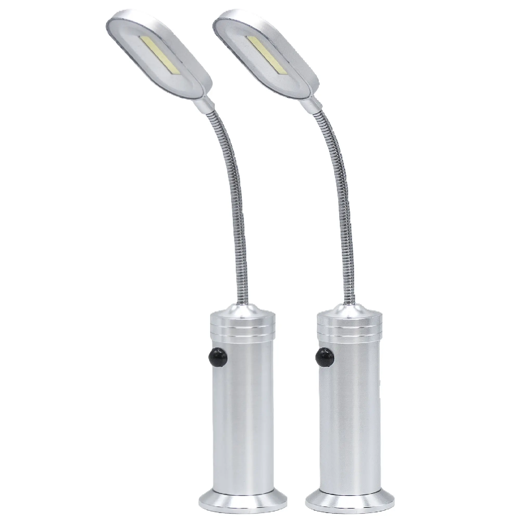 Sorbus 2-Pack BBQ Grill Lights, Durable Aluminum Outdoor Lighting with Flexible Gooseneck and Heavy-Duty Magnetic Base