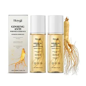 HOYGI Wild Himalayan Ginseng Essence Serum 100ml - Deep Hydration Anti-Aging Firming for All Skin Types Natural Moisturizer Wrinkle Care Korean Glass Skin Primer
