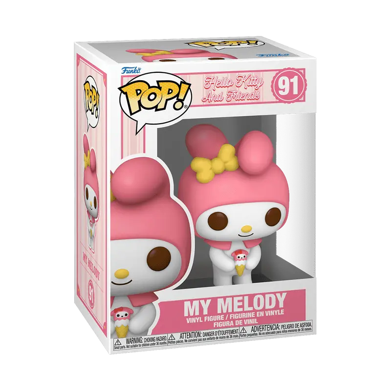 Funko Pop! Sanrio - My Melody with Ice Cream #91 Collectible Pop Vinyl Figure